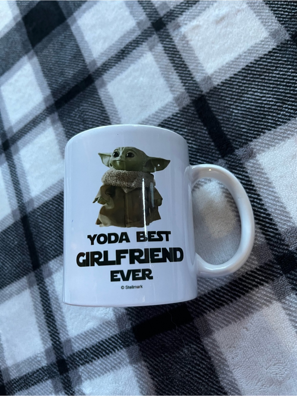 Brand New Baby Yoda 'Yoda Best' Art Print Mug
